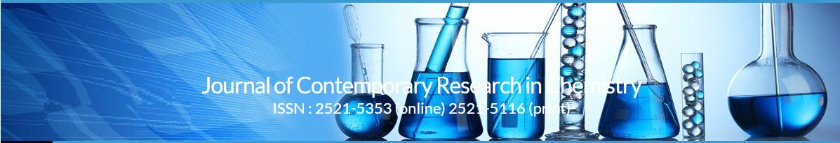 Journals Journal of Contemporary Research in Chemistry